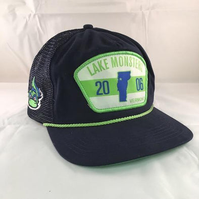 Vermont Lake Monsters Uncle Charlie Trucker Snapback - OC Sports