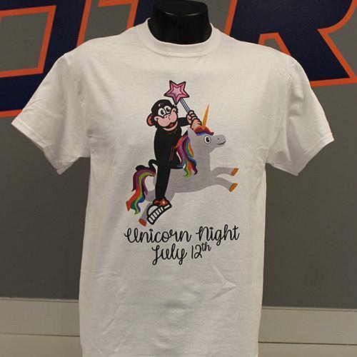 Bowling Green Hot Rods Y. Unicorn Night Tee