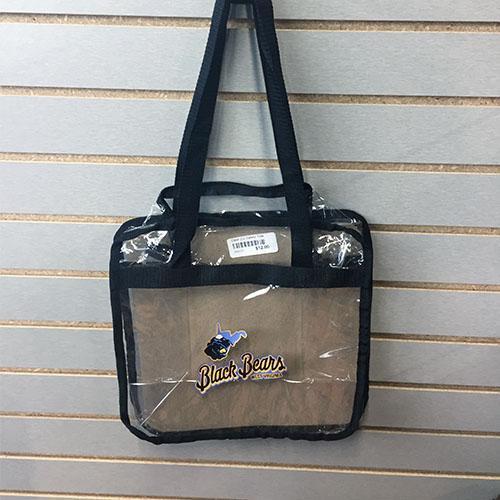 West Virginia Black Bears WV Black Bears Clear Bag