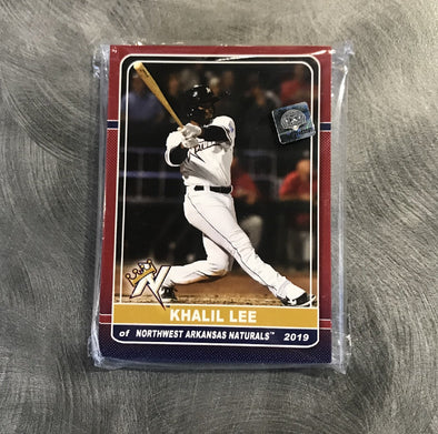 Northwest Arkansas Naturals 2019 Team Set