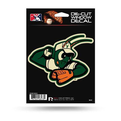 Greensboro Grasshoppers Flyer Logo Window Decal