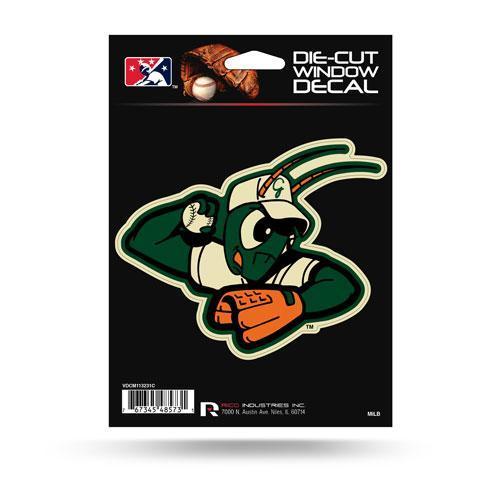 Greensboro Grasshoppers Flyer Logo Window Decal