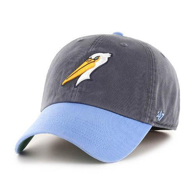 Myrtle Beach Pelicans 47 BRAND VINTAGE NAVY & PERIWINKLE ALT FRANCHISE CAP