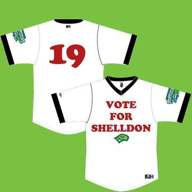 DAYTONA TORTUGAS OT SPORTS 2019 VOTE FOR SHELLDON JERSEY