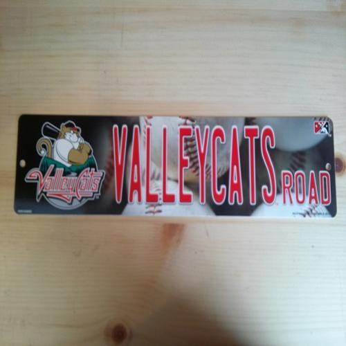 Tri-City ValleyCats ValleyCats Road Street Sign