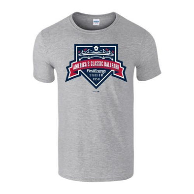 Grey Classic Ballpark Tee