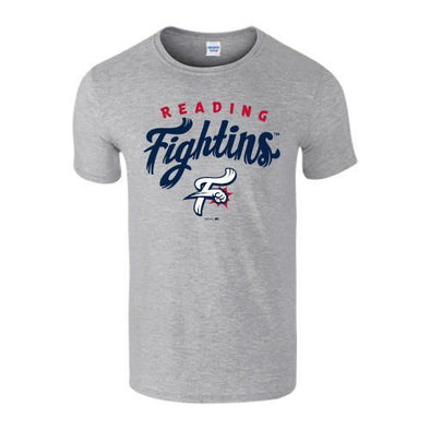 Grey Reading Fightin Phils Tee