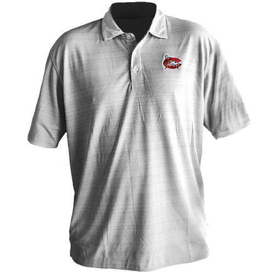 Carolina Mudcats Silver Textured Vansport Polo