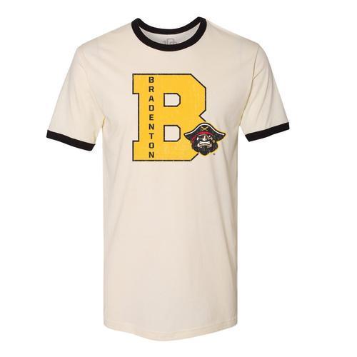 Bradenton Marauders Bradenton Letterman Ringer Tee