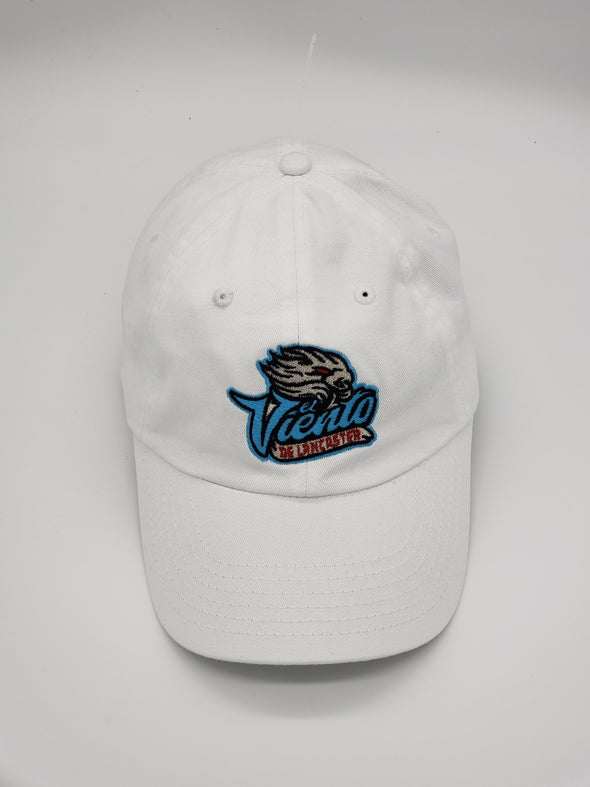 Lancaster JetHawks El Viento Adjustable White Hat