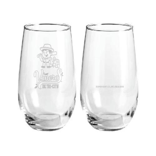 Tri-City Dust Devils Viñeros De Tri-City Wine Glass