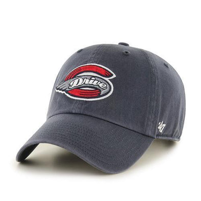 Greenville Drive 47 Brand Vintage Navy Clean Up with Primary Logo
