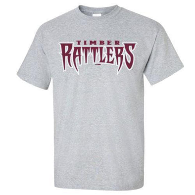 Wisconsin Timber Rattlers Gray Uniform Logo T