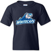 West Michigan Whitecaps Youth Primary Logo Tee - Navy