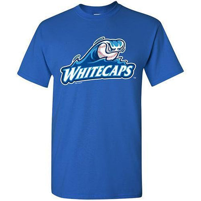 West Michigan Whitecaps Primary (no West Michigan) Logo Tee - Royal