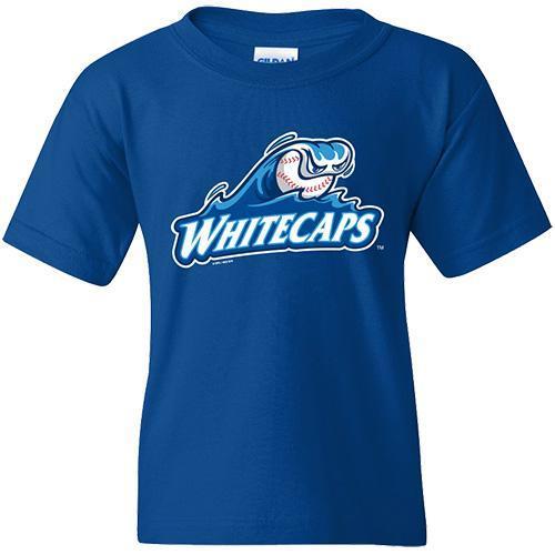 West Michigan Whitecaps Youth Primary Logo Tee - Royal