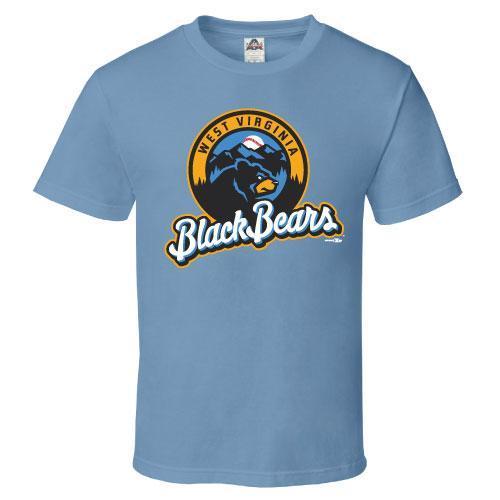 West Virginia Black Bears Youth Carolina Blue Tee