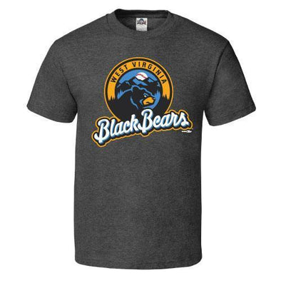 West Virginia Black Bears Youth Charcoal Tee