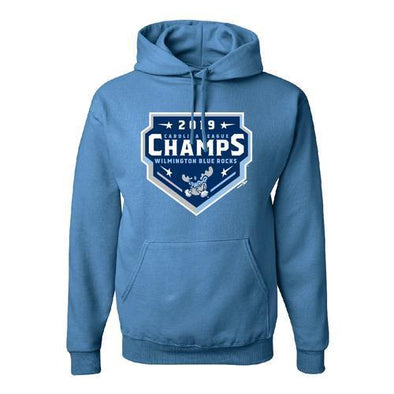 Wilmington Blue Rocks Adult Col. Blue Carolina League Championship Hoodie