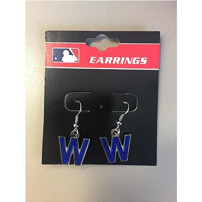Chicago Cubs W Earrings