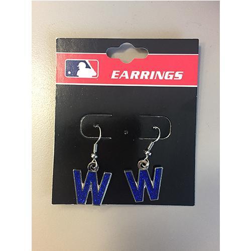 Chicago Cubs W Earrings