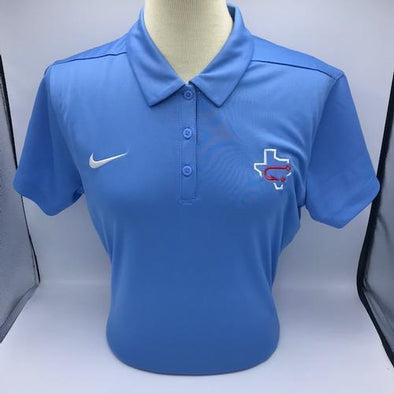 W Polo Gameday - Lt. Blue - Fauxback