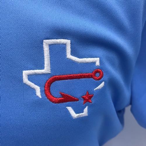 W Polo Gameday - Lt. Blue - Fauxback