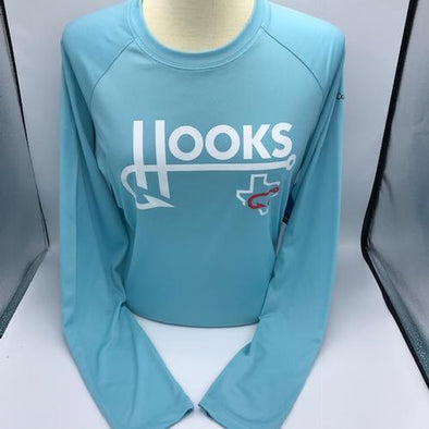 Columbia - Long Sleeve - Womens T Tidal - Fauxback - Lt. Blue