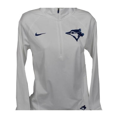 Toronto Blue Jays Women's Longsleeve White Element 1/4 Zip
