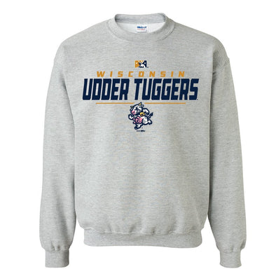 Wisconsin Udder Tuggers Crew Sweatshirt