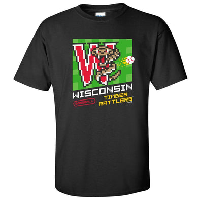 Wisconsin Timber Rattlers Video Game T-Shirt