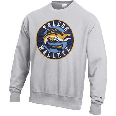 Reverse Weave Walleye Crewneck Sweatshirt