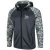Toledo Walleye OHT Full Zip Camo Hooded Sweatshirt