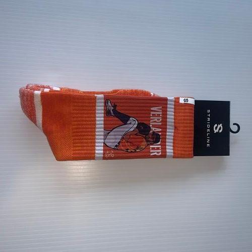 Round Rock Express Verlander Orange Player Socks