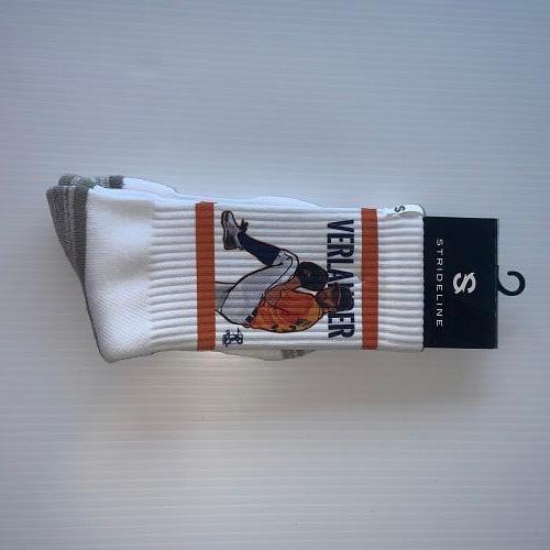 Round Rock Express Verlander White Player Socks