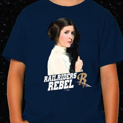 Scranton/Wilkes-Barre RailRiders Youth Star Wars Leia T-Shirt