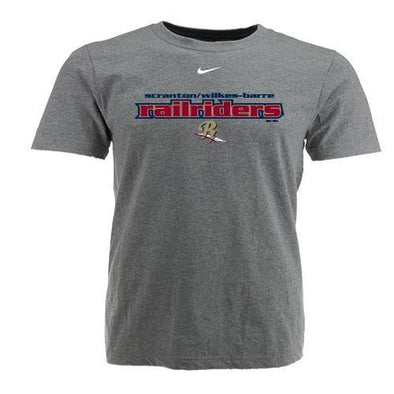 Scranton/Wilkes-Barre RailRiders Youth Nike Gray RailRiders Tee