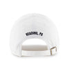 Reading Fightin Phils '47 White Adj. Reading Phillies R Cross Bats 1967 Cap