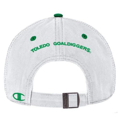 White Goaldiggers Garment Washed Cap