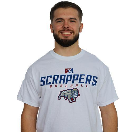 Fess MiLB White Scrappy Tee