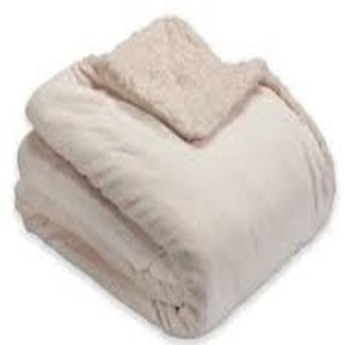 Greenville Drive MV Sport Cream Sherpa Blanket
