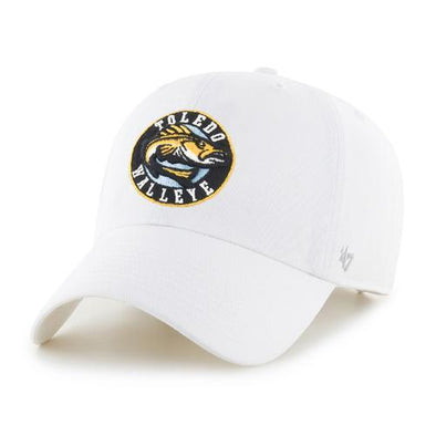 White Walleye Cleanup Cap