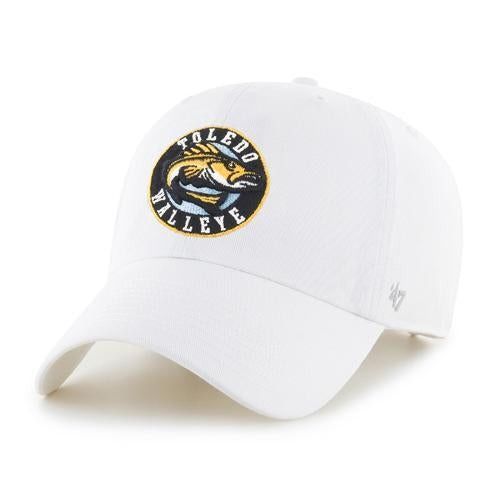 White Walleye Cleanup Cap