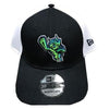 Lynchburg Hillcats Black & White Soft Mesh Cap