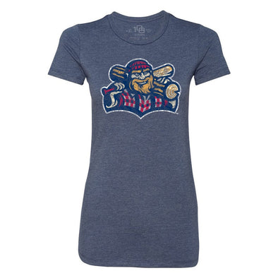 Williamsport Crosscutters Ladies Paisley Tshirt