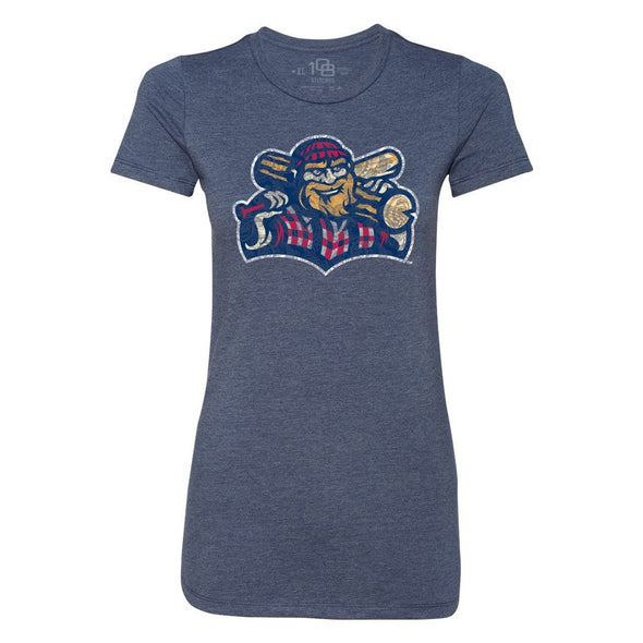 Williamsport Crosscutters Ladies Paisley Tshirt