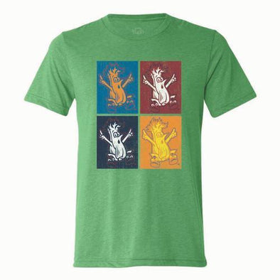 Wilmington Blue Rocks Adult Green Celery Andy Tee