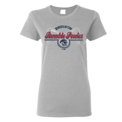 Binghamton Rumble Ponies, BRP Cross Bat SS Grey Pappy