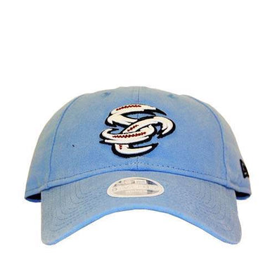 Omaha Storm Chasers Women's New Era 9Twenty Preferred Pick Lt Blue Cap