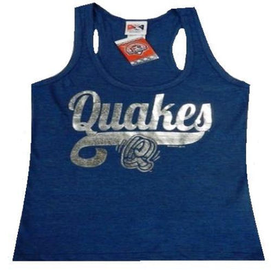 Rancho Cucamonga Quakes Silver Foil Racerback Tank